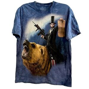 The Mountain, Lincoln The Emancipator Unisex T-Shirt Small